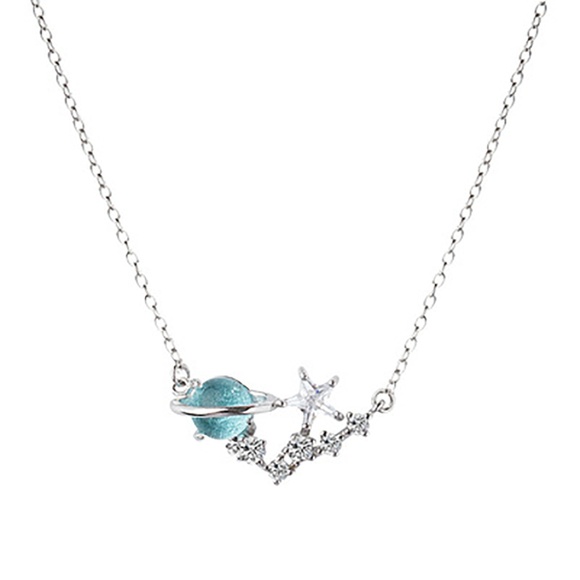 BEAUTIFUL SILVER NECKLACE - Picture 2 of 2